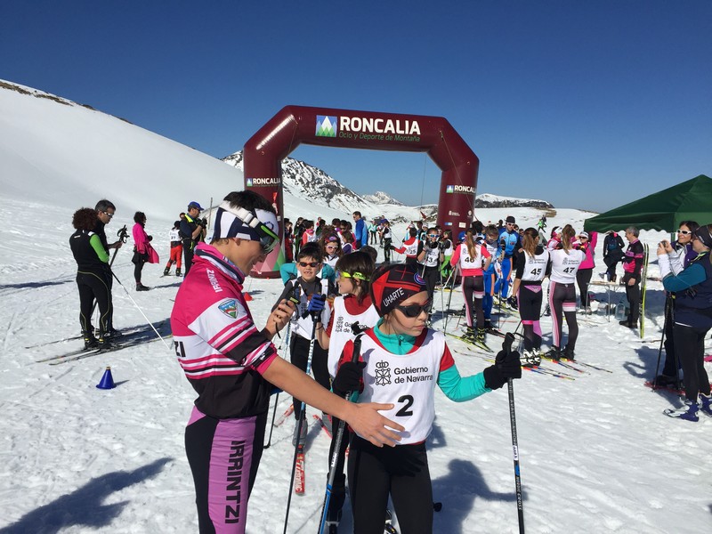 Jornada final de los Juegos Deportivos de Navarra de Esquí de Fondo